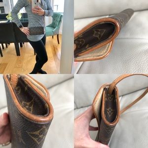 💯Authentic Louis Vuitton Pochette Twin PM vintage